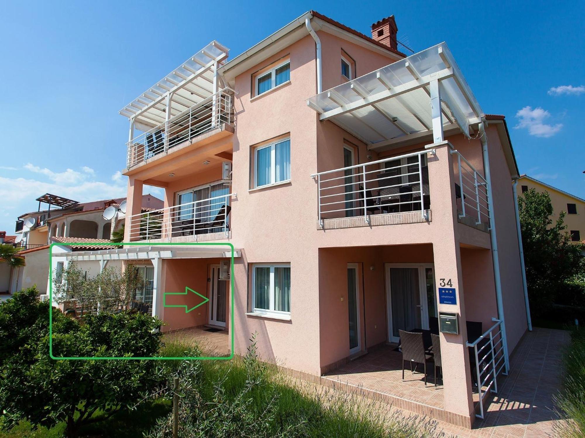 Apartments Villa Brioni I Fažana Oda fotoğraf